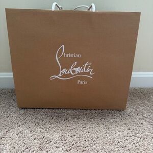 Christian Louboutin Women's 85mm Black Leather Pumps - Brand New Never Worn S